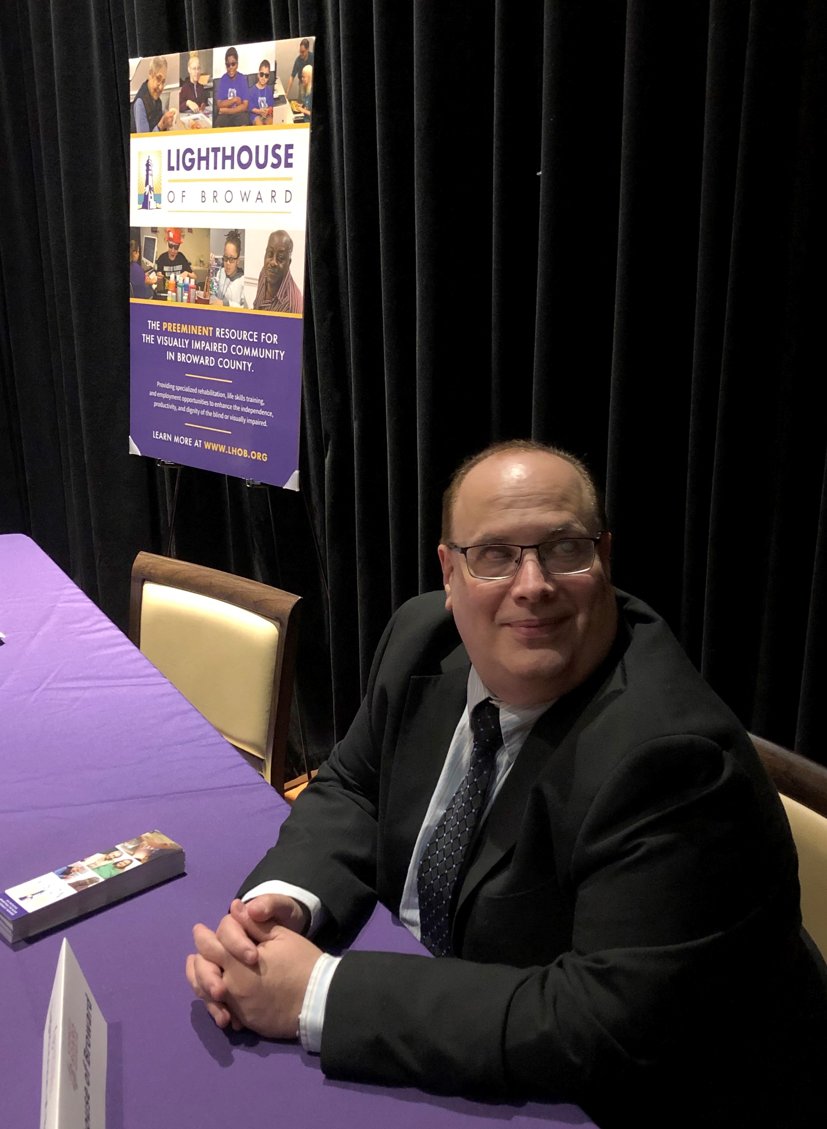  Jose Lopez Masso, Vice President of Strategic Initiatives and Development at the Lighthouse of Broward