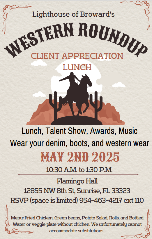 Client appreciation flier